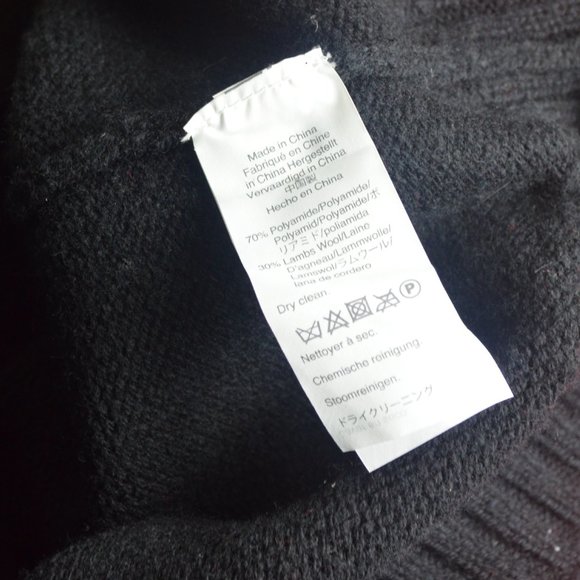 NWT J. Crew XS Black Jeweled Shoulder Sweater Dress "Outstanding!" - Picture 7 of 7